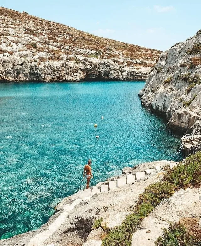 Mgarr ix-Xini die malerische Bucht im Süden von Gozo